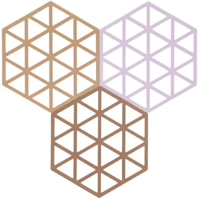 Podstawka Pod Gorące Naczynia Triangles 3 Szt. Multikolor Zone Denmark