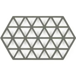 Podstawka Pod Gorące Naczynia Triangles 24 Cm Oliwkowa Zone Denmark