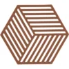 Podstawka Pod Gorące Naczynia Hexagon Terakotowa Zone Denmark