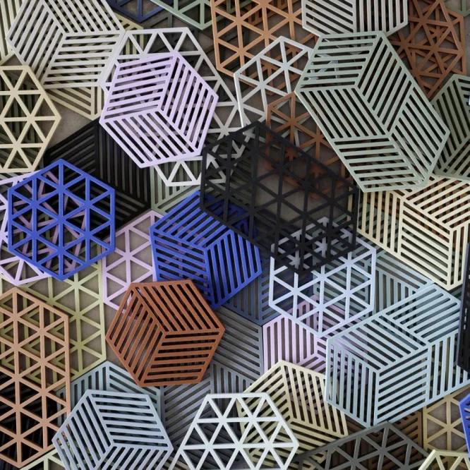 Podstawka Pod Gorące Naczynia Hexagon Terakotowa Zone Denmark