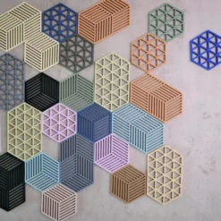 Podstawka Pod Gorące Naczynia Hexagon Terakotowa Zone Denmark