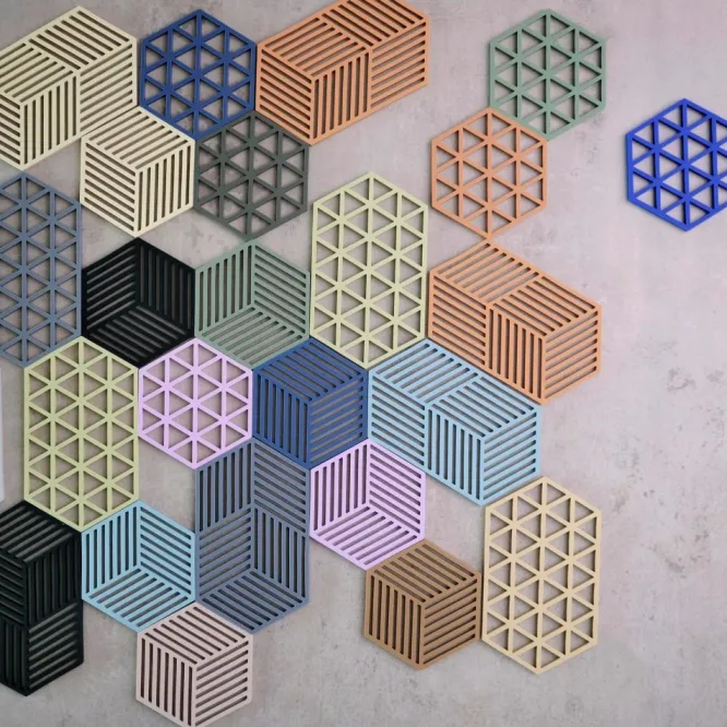 Podstawka Pod Gorące Naczynia Hexagon Terakotowa Zone Denmark