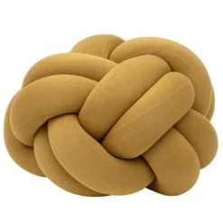 Poduszka Do Siedzenia Knot Xl Żółta Design House Stockholm