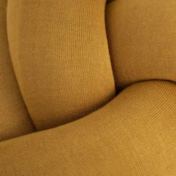 Poduszka Do Siedzenia Knot Xl Żółta Design House Stockholm