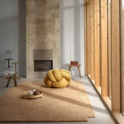 Poduszka Do Siedzenia Knot Xl Żółta Design House Stockholm
