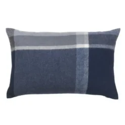 Poduszka Manhattan 40X60 Cm Dark Blue-Asphalt Elvang