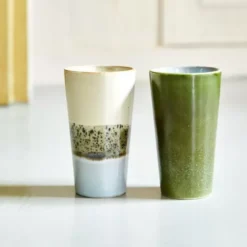 Pojemnik Ceramiczny Z Pokrywką 70S Cove Hkliving