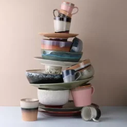 Pojemnik Ceramiczny Z Pokrywką 70S Cove Hkliving