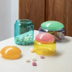 Pojemnik Do Przechowywania Puffy 12 Cm Różowy &K Amsterdam