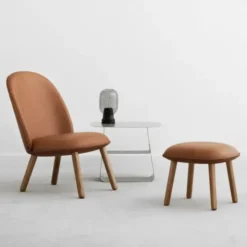 Pufa Ace Skóra Brandy Normann Copenhagen