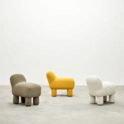 Pufa Lulu Kremowa Design House Stockholm