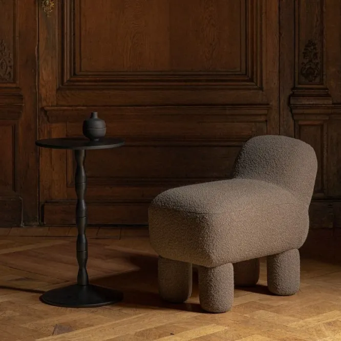 Pufa Lulu Żółta Design House Stockholm