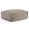 Pufa Ogrodowa Square Zielona Kave Home