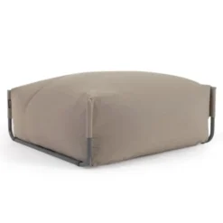 Pufa Ogrodowa Square Zielona Kave Home