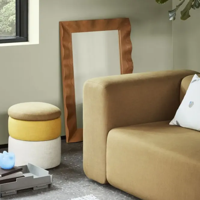 Pufa Pond 42 Cm Ocher Broste Copenhagen