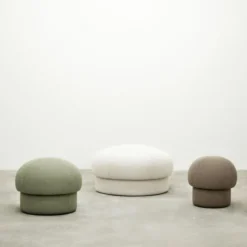 Pufa Uno 50 Cm Brązowa Design House Stockholm