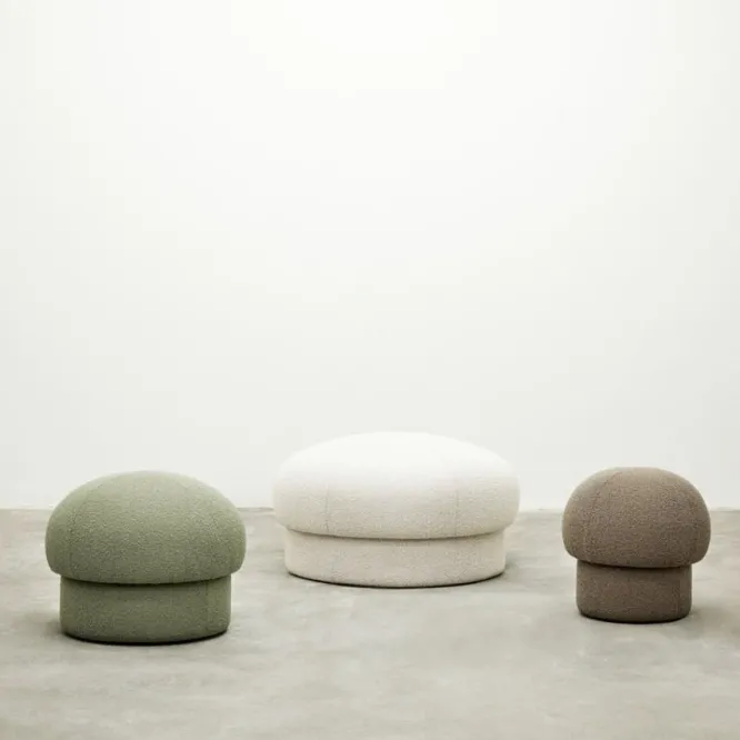 Pufa Uno 65 Cm Brązowa Design House Stockholm