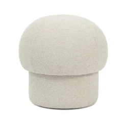Pufa Uno 50 Cm Kremowa Design House Stockholm
