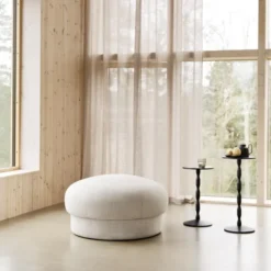 Pufa Uno 94 Cm Kremowa Design House Stockholm
