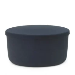 Pufa Ze Schowkiem Hide 72 Cm Niebieska Normann Copenhagen