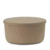 Pufa Ze Schowkiem Hide 72 Cm Piaskowa Normann Copenhagen