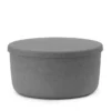 Pufa Ze Schowkiem Hide 72 Cm Szara Normann Copenhagen