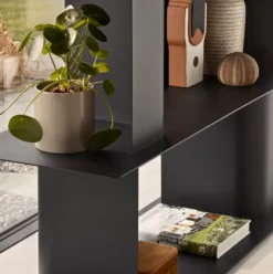 Regał Carv 85 Cm Czarny Calligaris