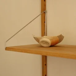 Regał Ścienny Z Szafką 114 Cm Frama