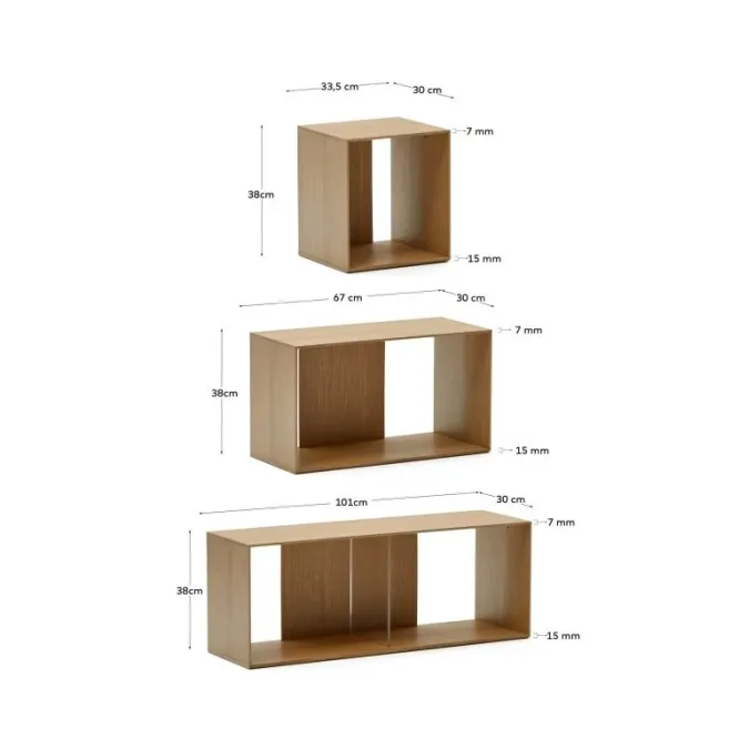 Regał Modułowy Litto 2 Elementy Kave Home
