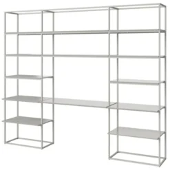 Regał Neutra 288 X H; 236 Szary Mdf Bolia