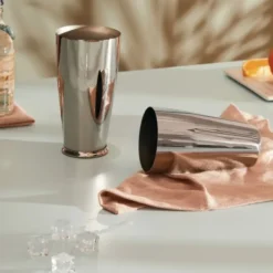 Shaker Bostoński 5050 Srebrny Alessi