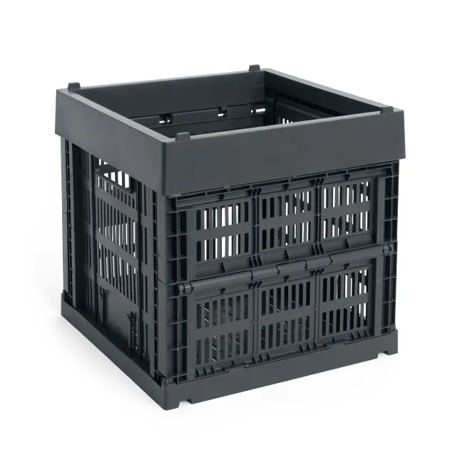 Skrzynka Colour Crate Cube Antracytowa Hay
