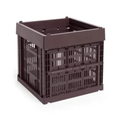Skrzynka Colour Crate Cube Bordowa Hay