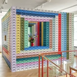 Skrzynka Colour Crate Duża Bordowa Hay
