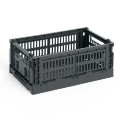Skrzynka Colour Crate Mała Antracytowa Hay