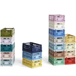 Skrzynka Colour Crate Mała Bordowa Hay