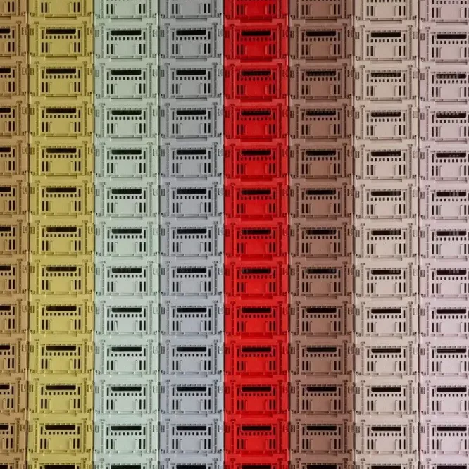 Skrzynka Colour Crate Mała Różowa Hay