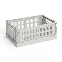 Skrzynka Colour Crate Mała Szara Hay