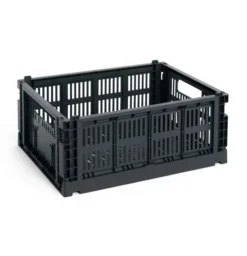 Skrzynka Colour Crate Medium Antracytowa Hay