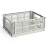 Skrzynka Colour Crate Medium Szara Hay