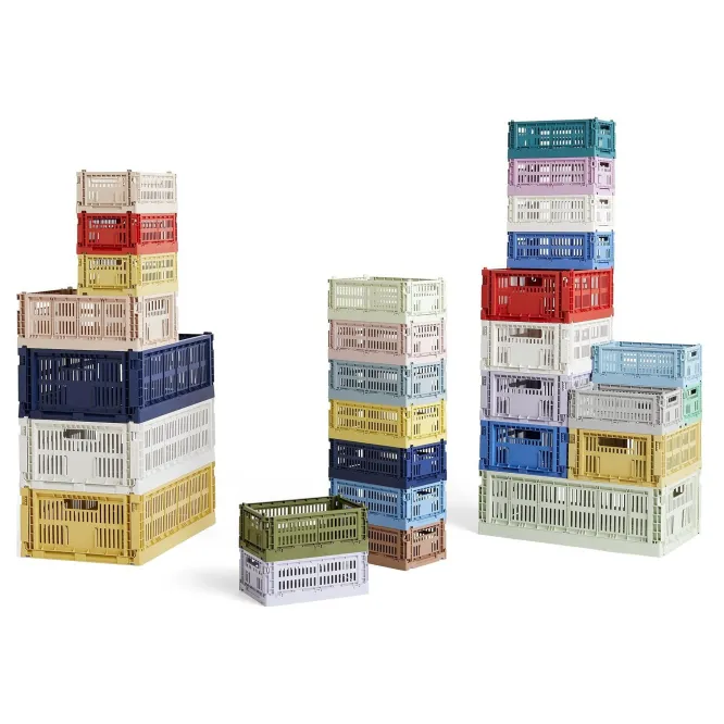 Skrzynka Colour Crate Medium Szara Hay