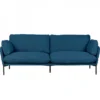 Sofa Aldon 224 Cm Niebieska