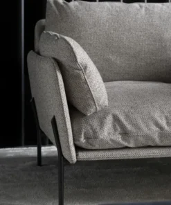 Sofa Aldon 224 Cm Niebieska