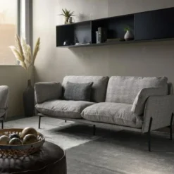 Sofa Aldon 224 Cm Szara