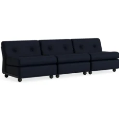 Sofa Amanta 3 Osobowa Maglia Blue Black Hay