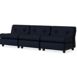 Sofa Amanta 3 Osobowa Maglia Blue Black Hay