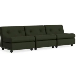 Sofa Amanta 3 Osobowa Maglia Dark Green Hay