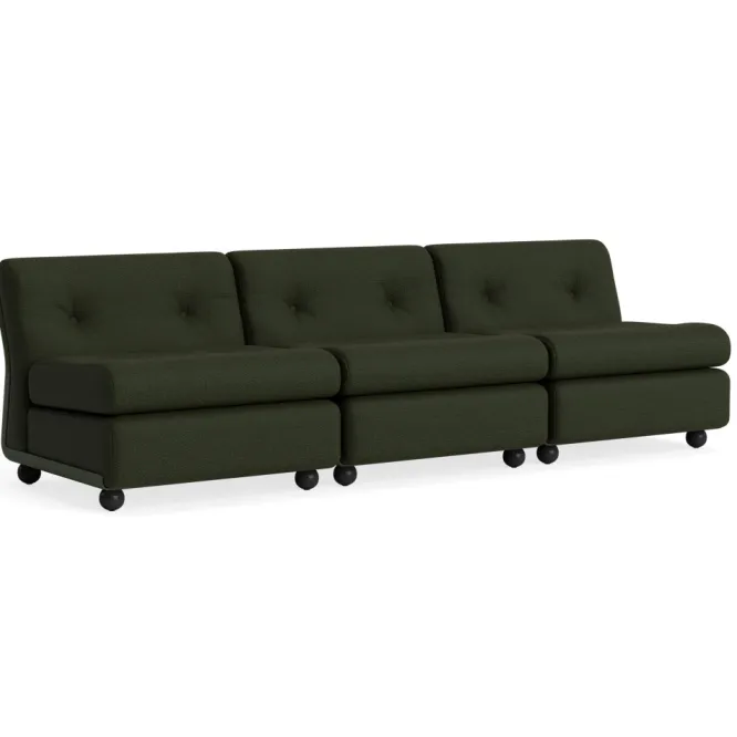 Sofa Amanta 3 Osobowa Maglia Dark Green Hay