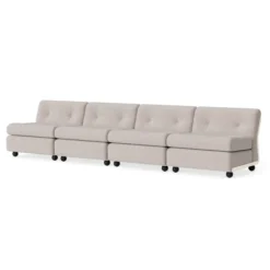Sofa Amanta 4 Osobowa Overlap 05 Hay
