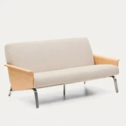 Sofa Amsen 2-Osobowa Beżowa Kave Home